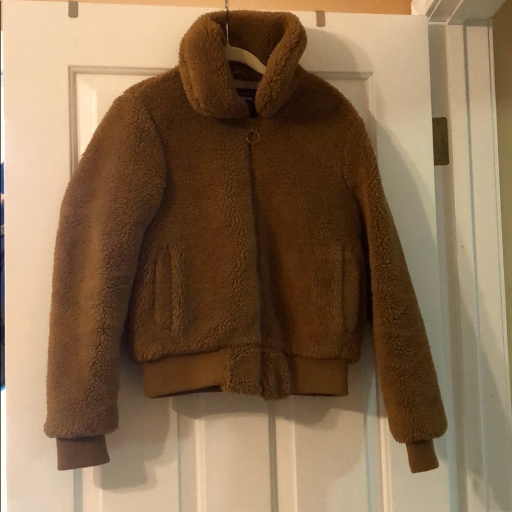 Sherpa/Teddy Bomber Jacket